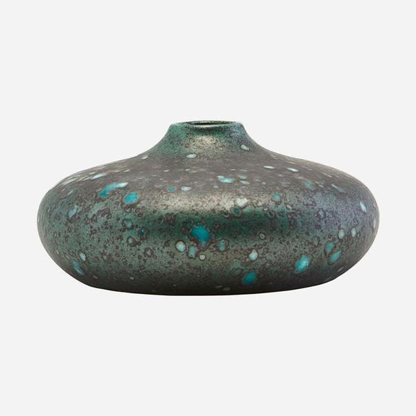 Turquoise Macey Vase by House Doctor