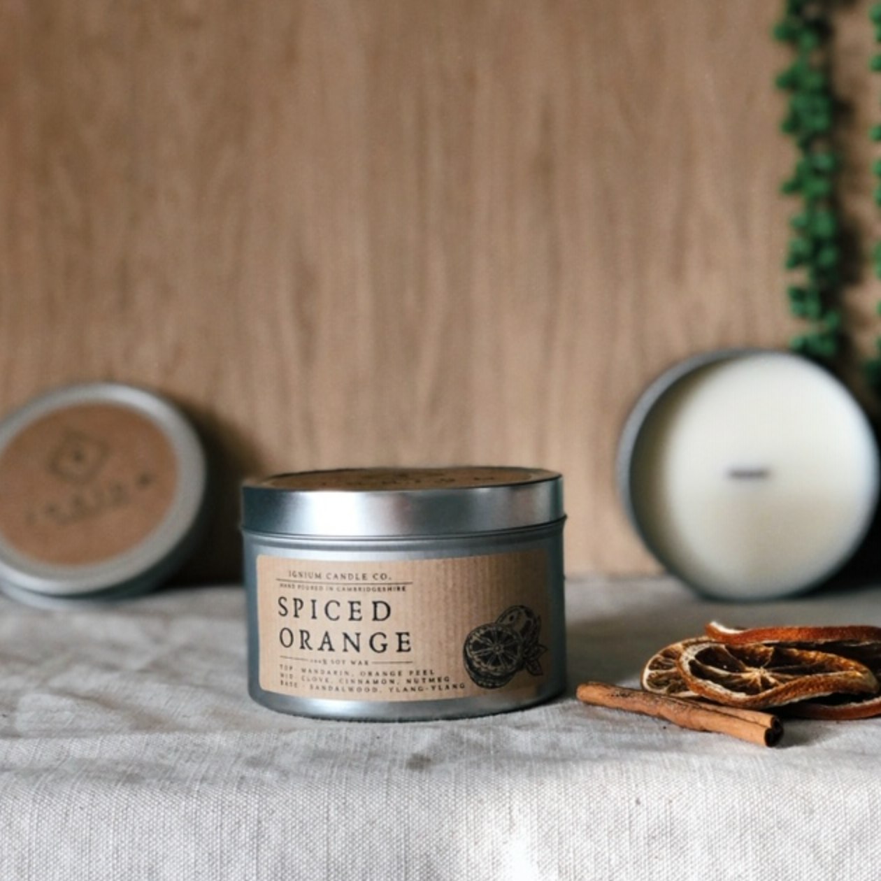 Spiced Orange Soy Wax Candle by Ignium Candle Co