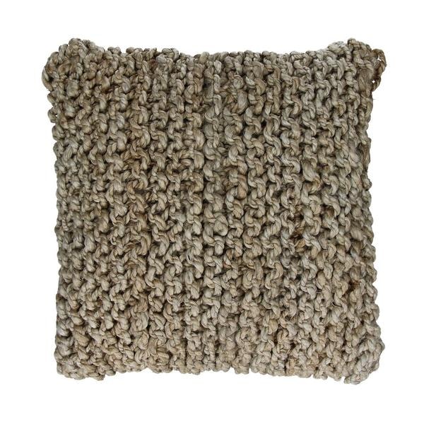 Nourio Cushion Jute L 45 X W 45 Cm Natural by Maitri