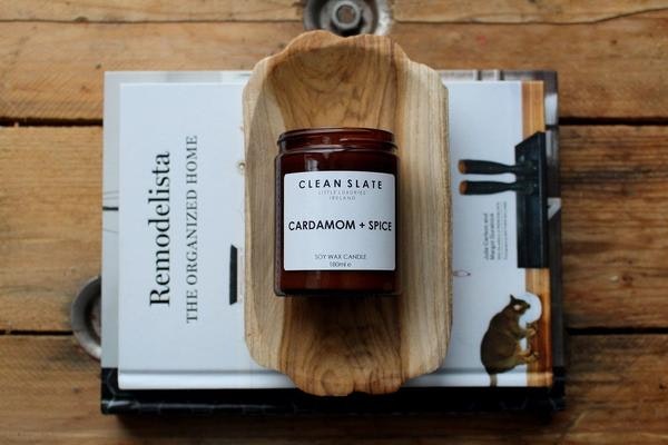 Cardamom & Spice Soy Candle by CLEAN SLATE