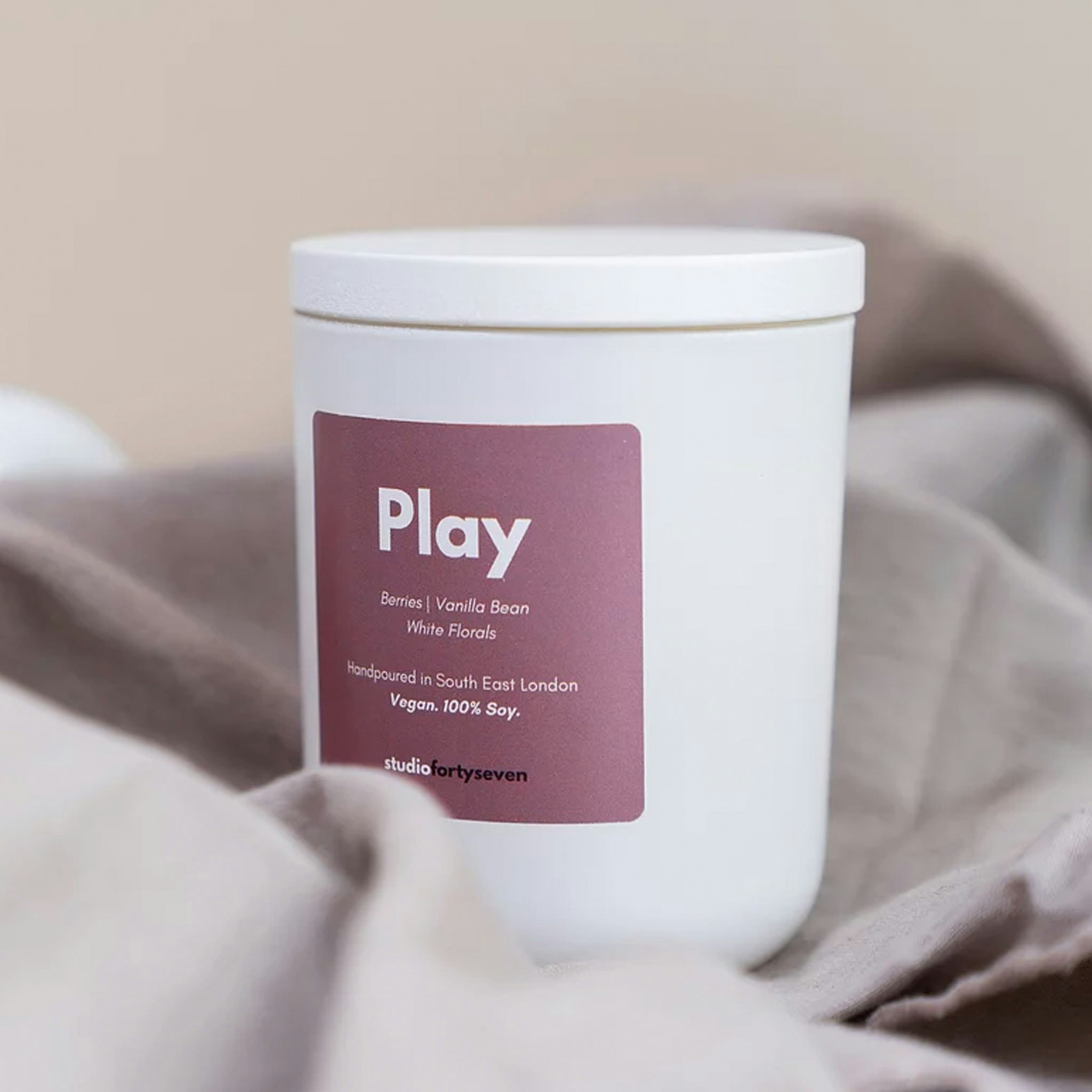 Play - Berries, White Florals & Vanilla Candle by Studio47