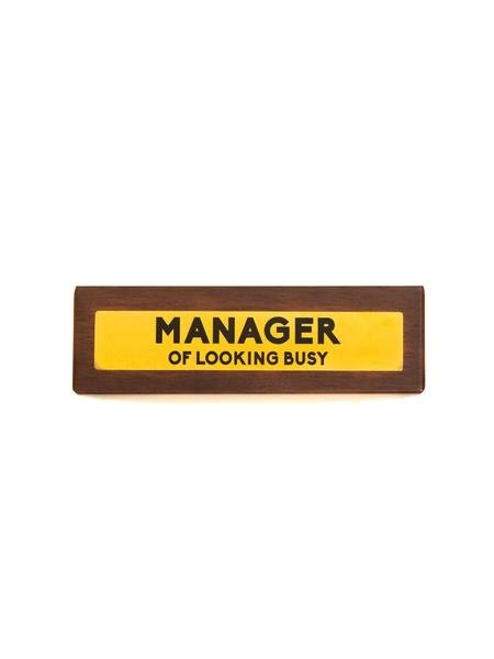 Manager Desk Sign by Boxer Gifts