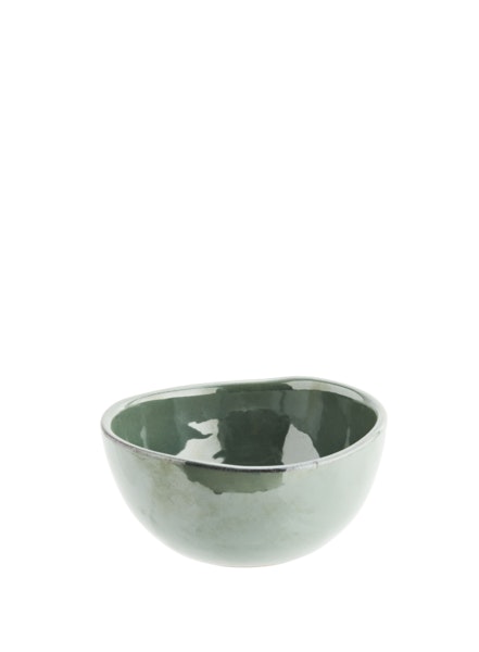 Sea Green Stoneware Handmade Bowl by Madam Stoltz
