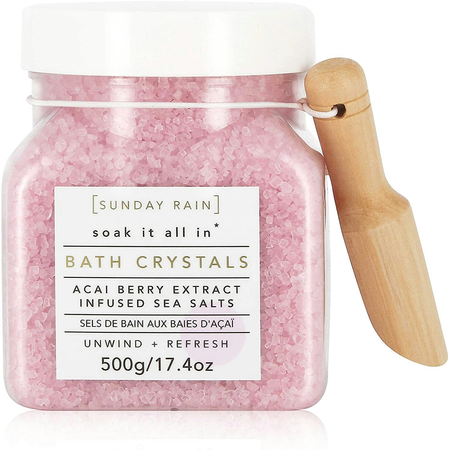 Sunday Rain Acai Berry Bath Crystals by Sunday Rain