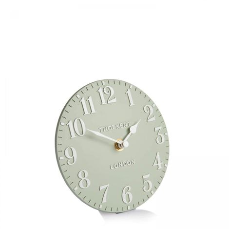 6 Inch Arabic Hedgerow Mantel Clock by Thomas Kent