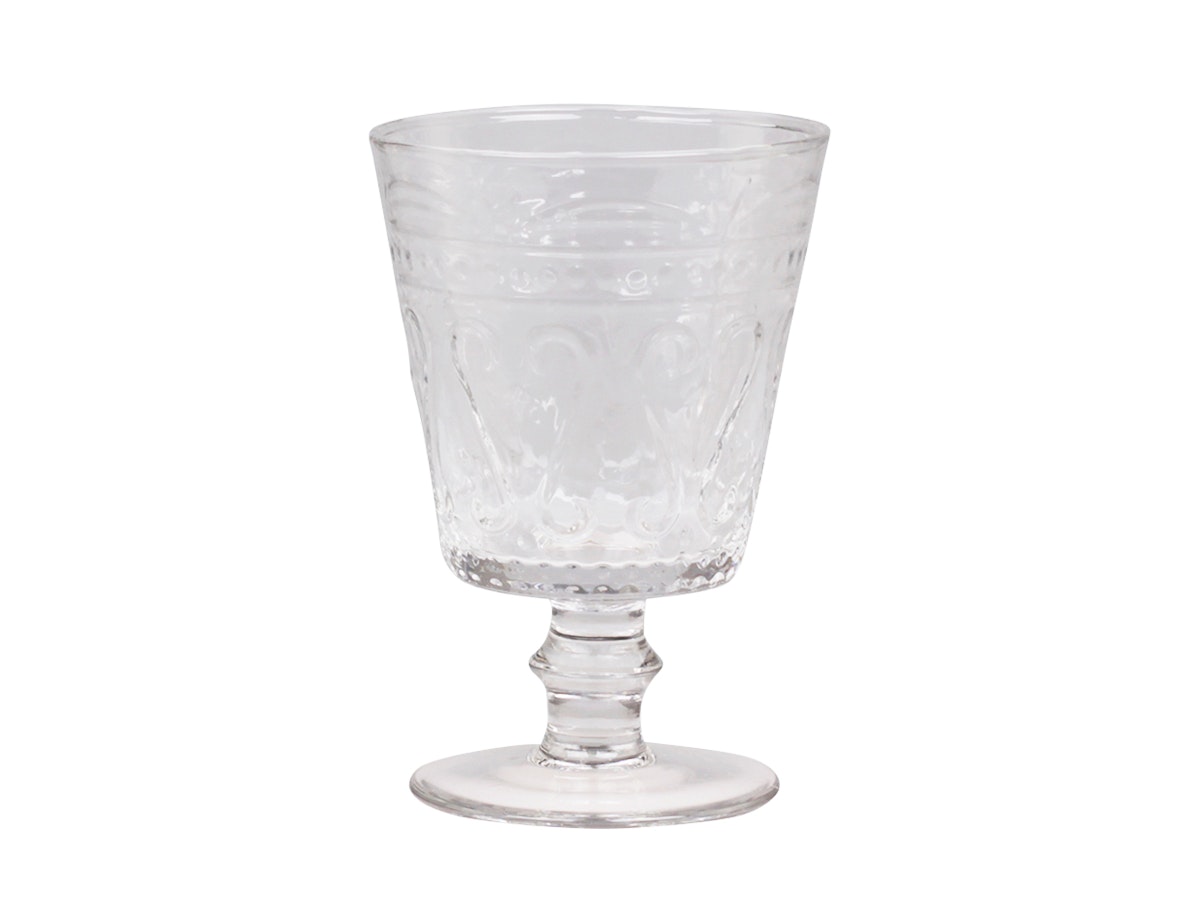 Pretty French Style Antoinette Wine Glass by Chic Antique