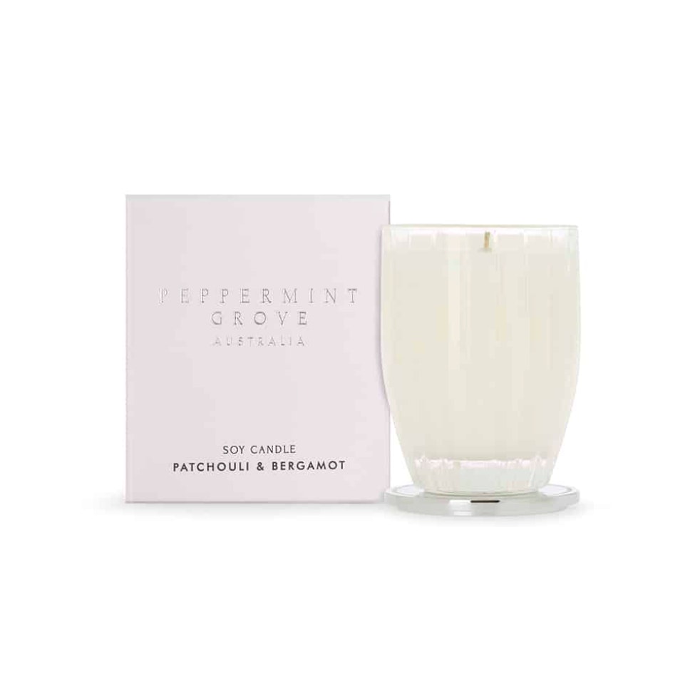 Patchouli & Bergamot Medium Candle by Peppermint Grove
