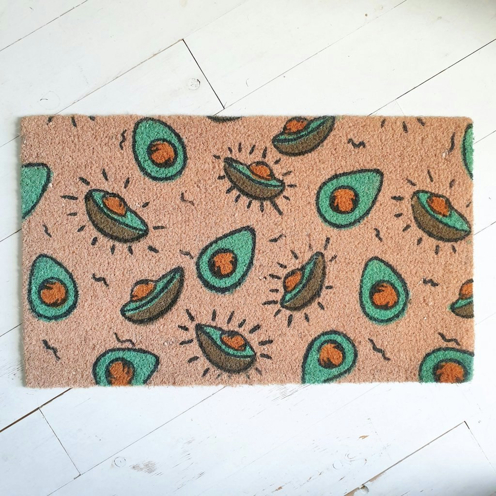 Avocado Doormat by Artsy Doormats