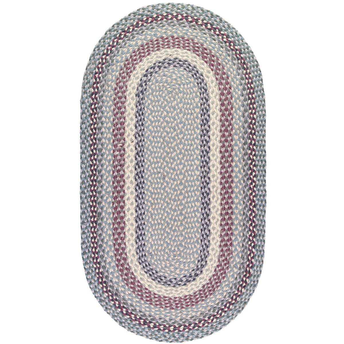61 x 183cm Oval Tundra Organic Jute Rug by The Braided Rug Company