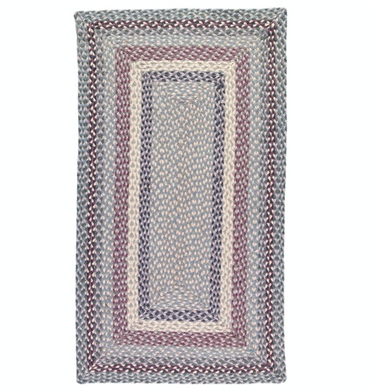 61 x 92cm Rectangle Tundra Organic Jute Rug by The Braided Rug Company