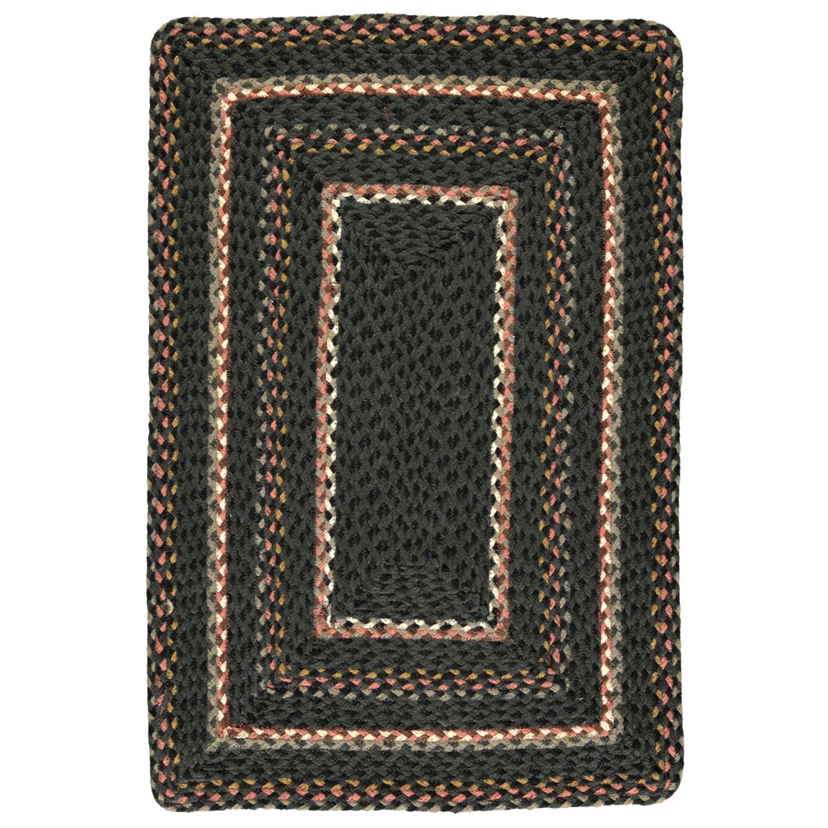 152 x 244cm Rectangle Marble Organic Jute Rug by The Braided Rug Company