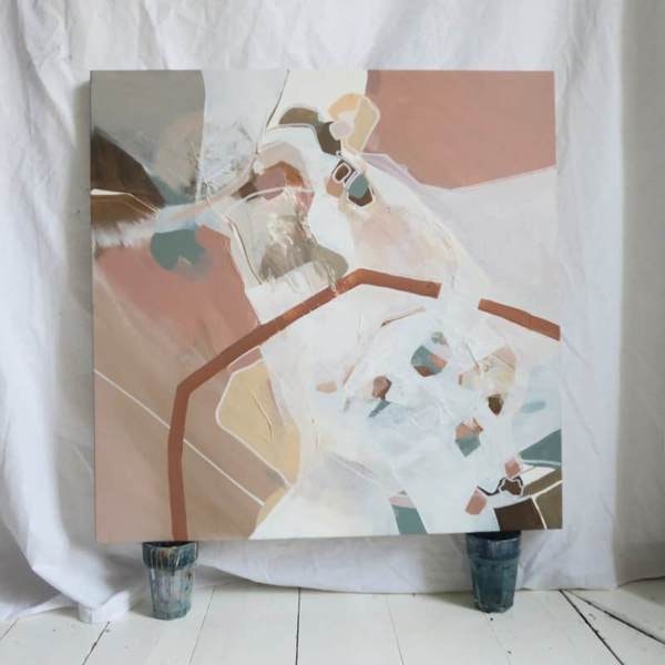 Soft Cashmere | Paint on Canvas by CHRISTINA STUDIO