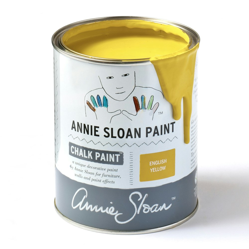 120ml English Yellow Chalk Paint by Annie Sloan