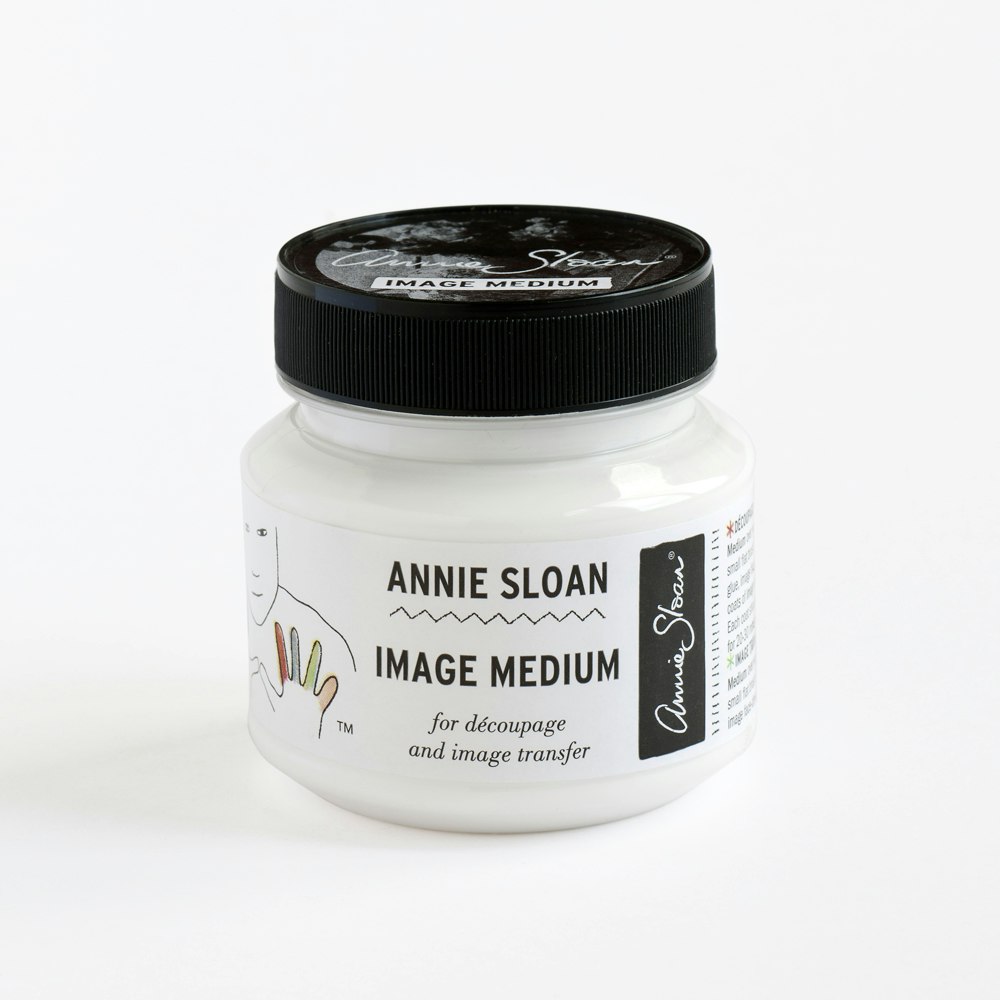 Image Medium Decoupage Glue and Varnish by Annie Sloan