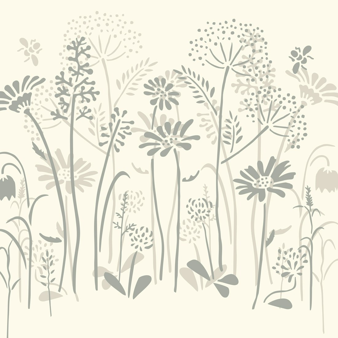 Meadow Flowers Stencil by Annie Sloan