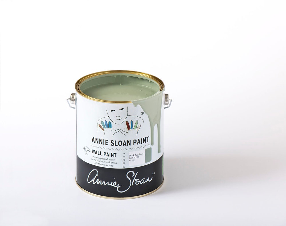 Duck Egg Blue Wall Paint by Annie Sloan