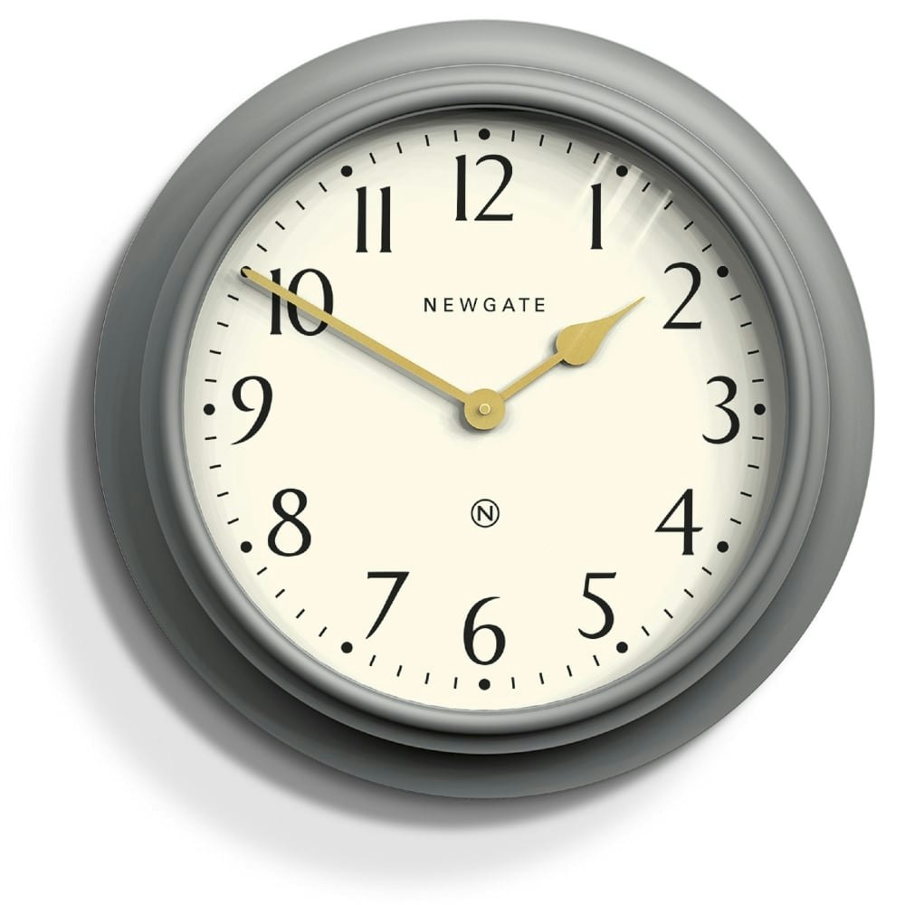 50cm Posh Grey Westhampton Wall Clock by Newgate