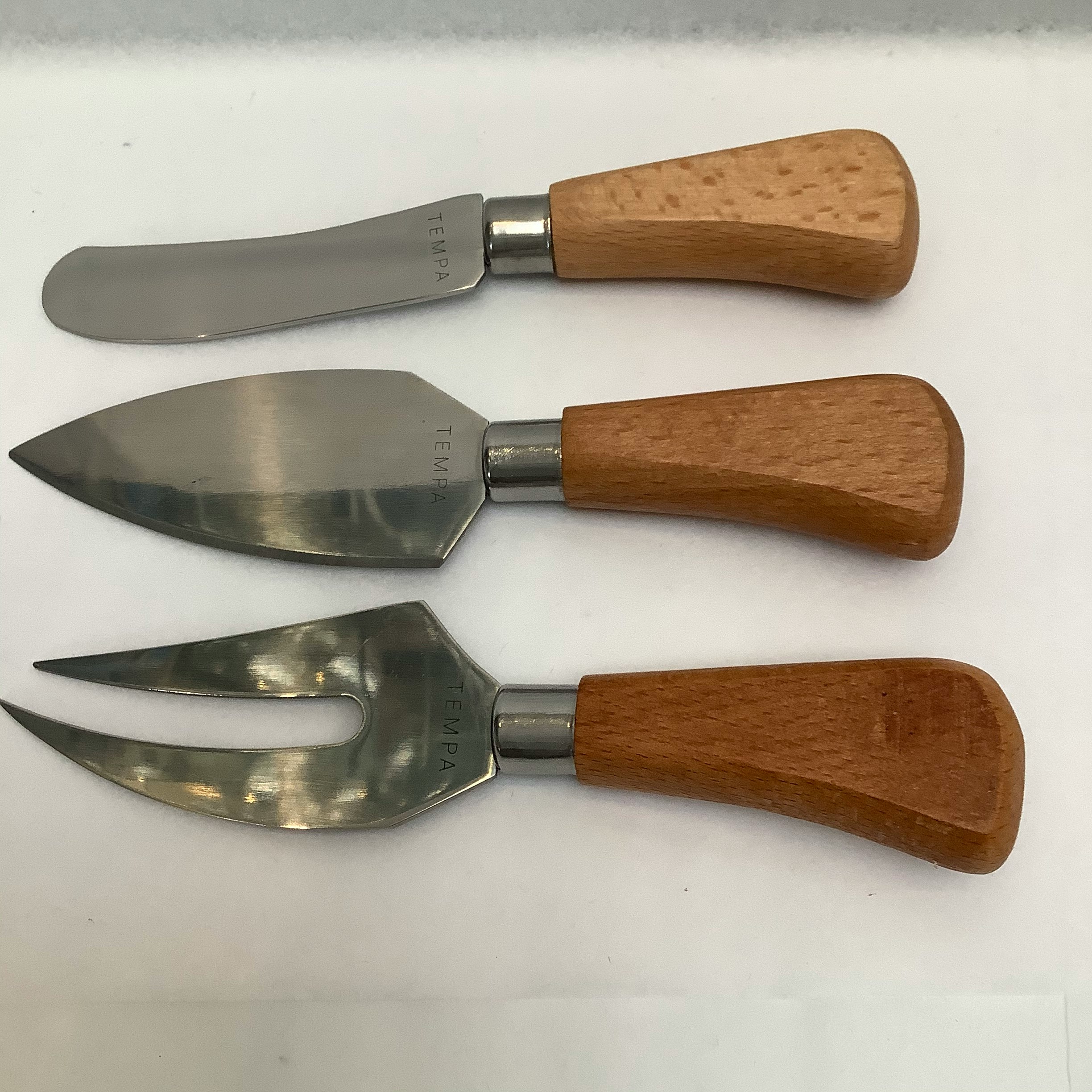 3 Piece Fromagerie Cheese Knife Set by Tempa