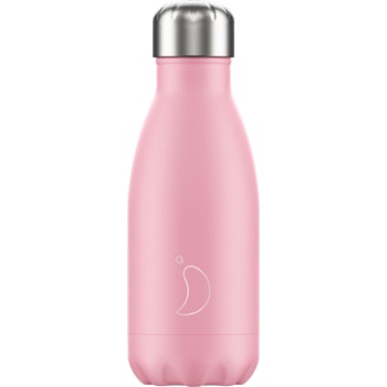 Chilly's 260ml Pastel Pink Water Bottle by Chilly’s Bottles
