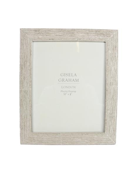 Silver Beaded Resin Picture Frame 8 X 10 by Gisela Graham