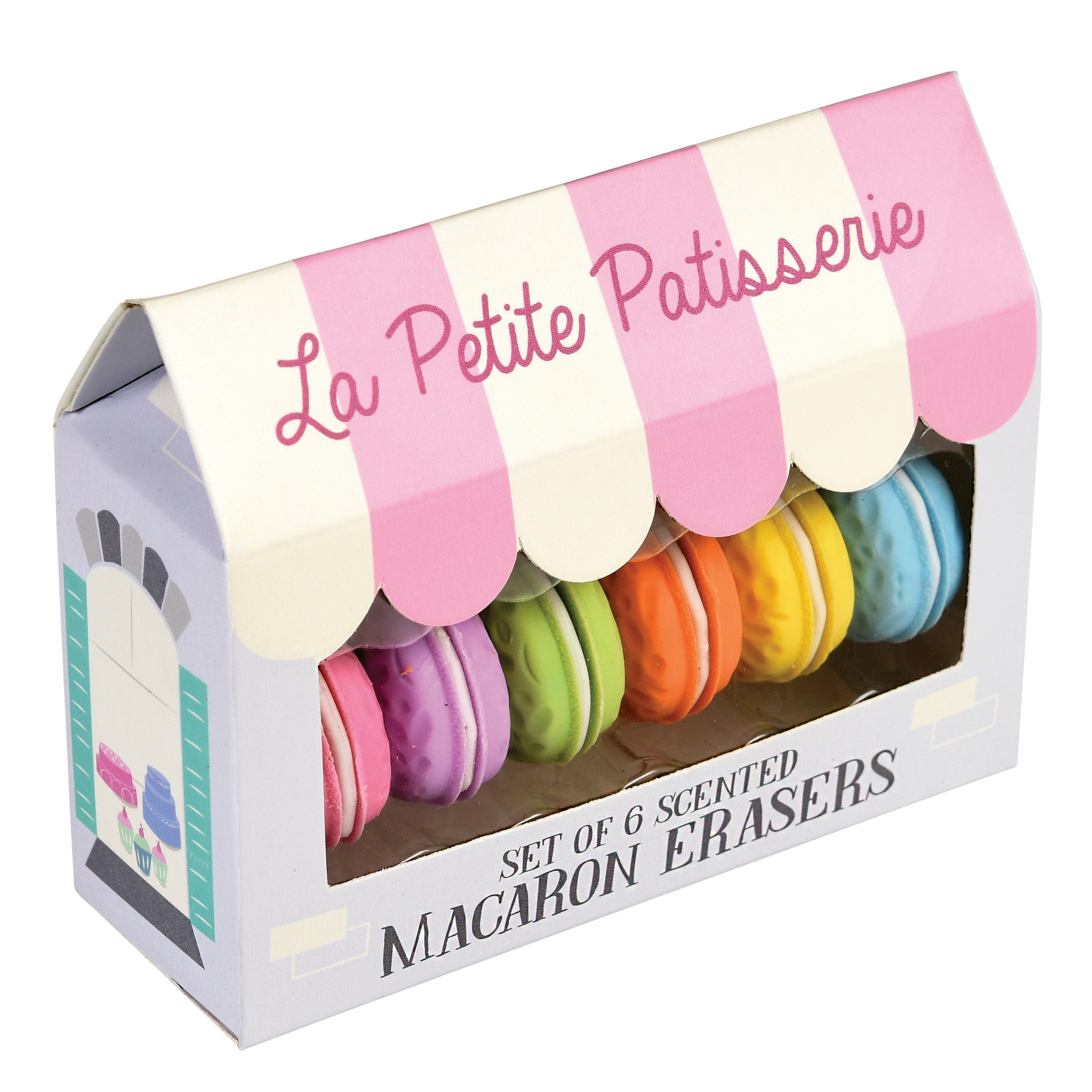 Macaroon Scented Erasers Set of 6 by Rex London
