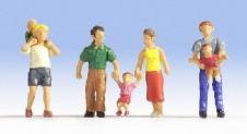 4 Parents And Children Figures by Botanical Boys