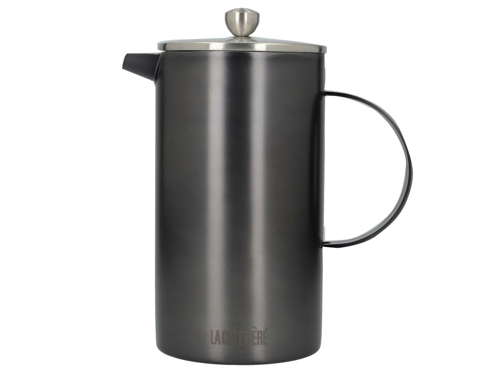Gunmetal Manhattan Thermal Cafetiere by Distinctly Living