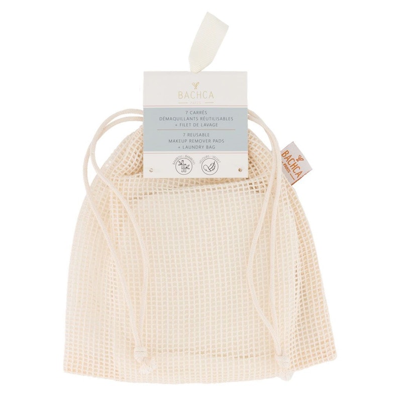 Reusable Makeup Remover Pads Laundry Bag by Bachca
