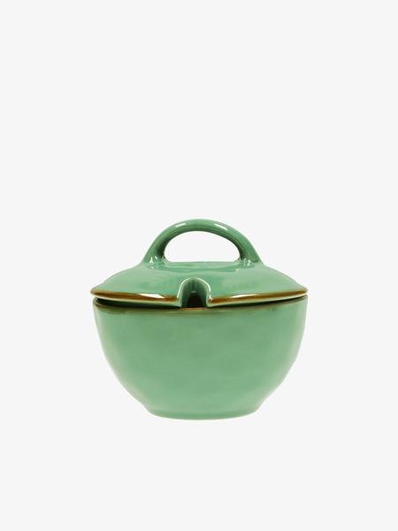 Concerto Verde Acqua Sugar Bowl Green by Rose & Tulipani