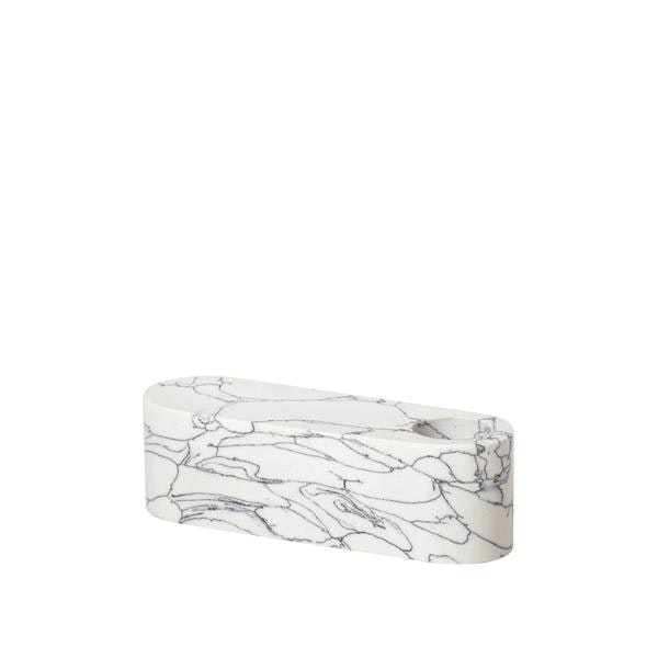 Anna Marble Candle Holder by Broste Copenhagen