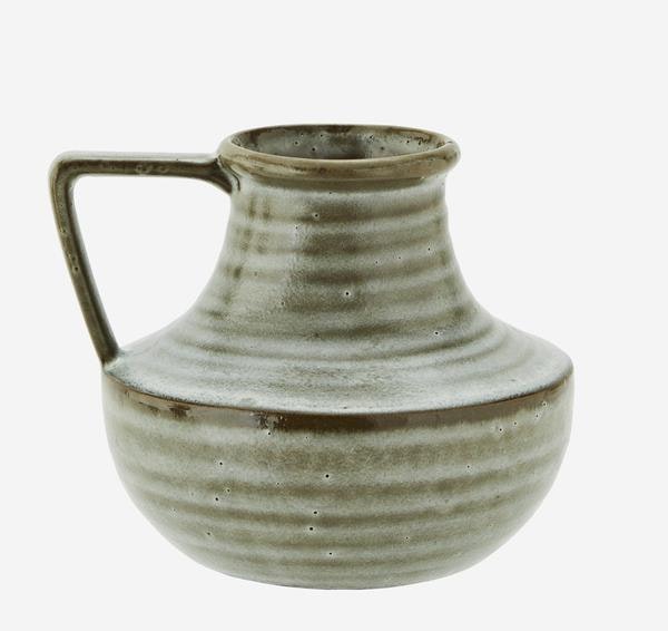 Stoneware Jug Vase by Madam Stoltz