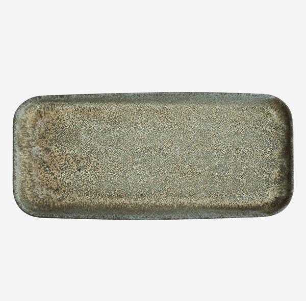 Rectangular Stoneware Platter Large by Madam Stoltz
