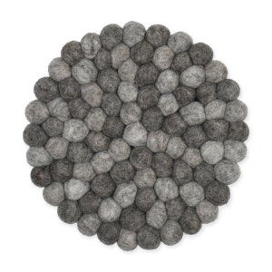Chunky Fairtrade Felt Trivet by Garden Trading