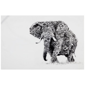 Elephant Tea Towel by Distinctly Living