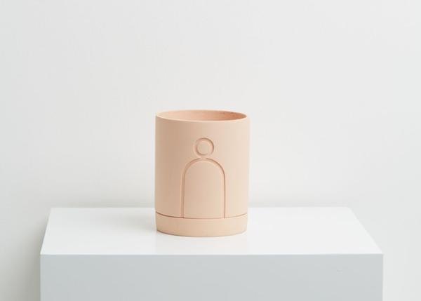 Etch Planter Salt by CAPRI DESIGNS