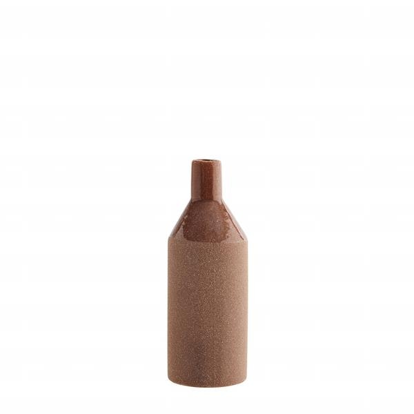 Brick Stoneware Vase by Madam Stoltz
