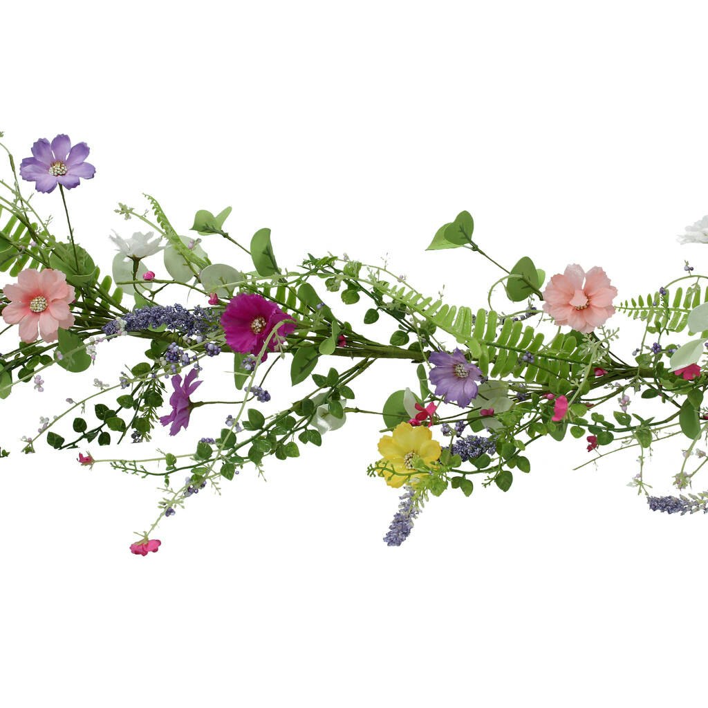 1.5cm Meadow Flowers Garland by Gisela Graham