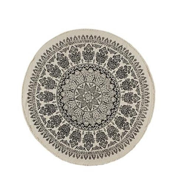 Fernando Rug Dark Grey by Maitri