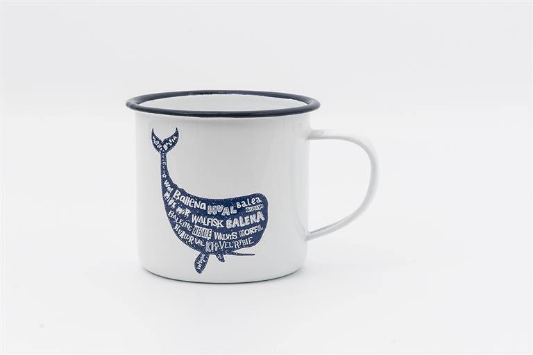 Enamel Whale Mug by Distinctly Living