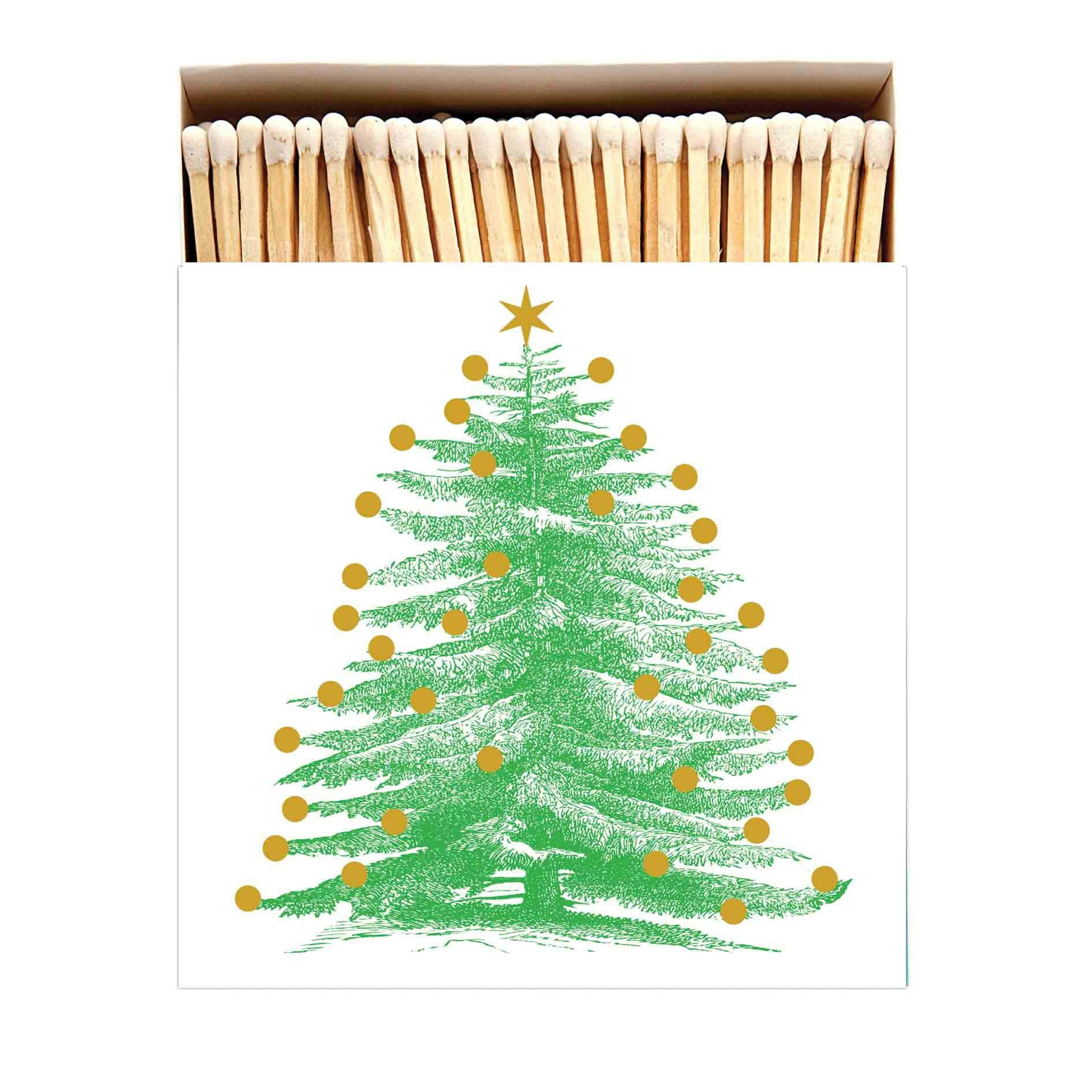 Christmas Tree Matches by Archivist