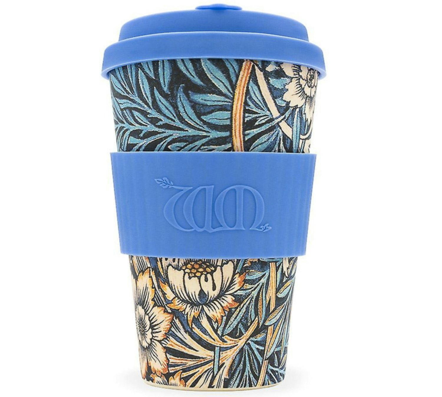 William Morris Lily Reusable Coffee Cup by Ecoffee Cup