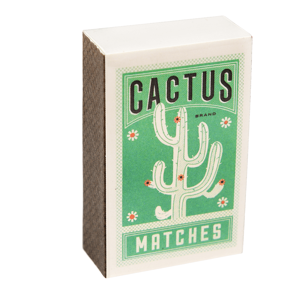 Cactus Matchbox Notebook by Rex London