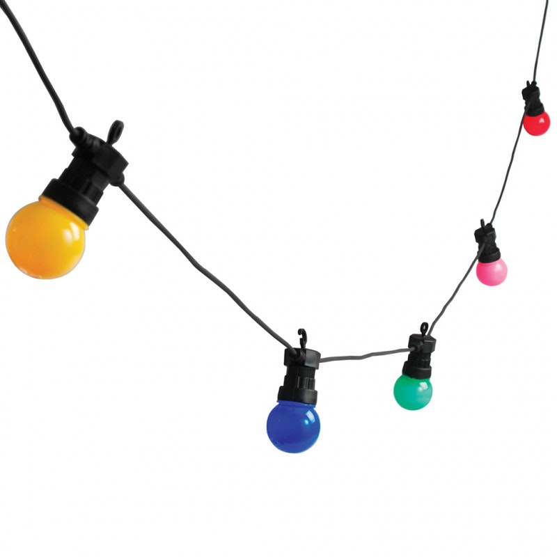 Coloured Festoon Lights by Rex London