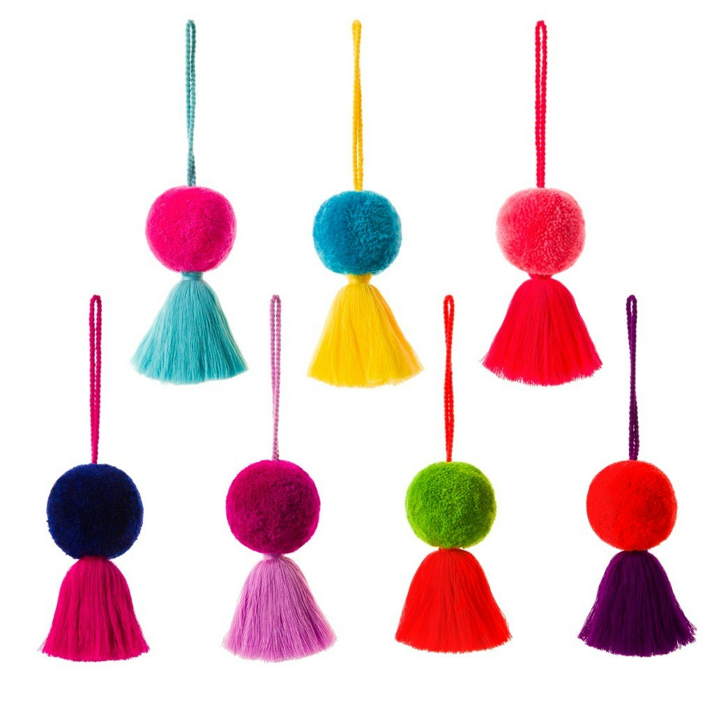 Jumbo Pompom Swag Tassel by PomPom Galore