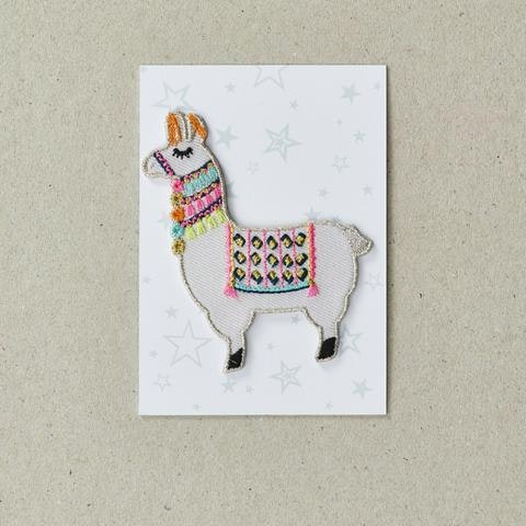 Llama Fabric Patch by Petra Boase