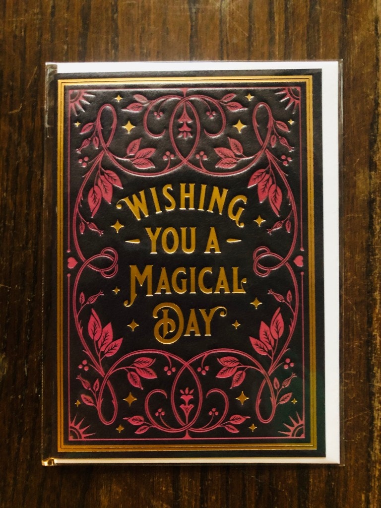 Magical Birthday Card by Lagom Design