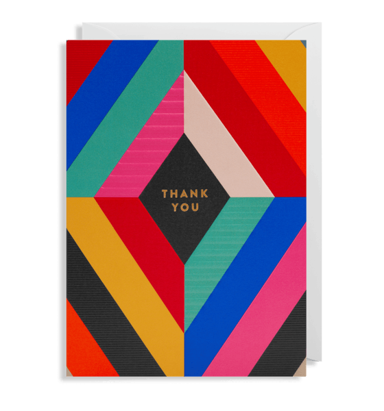 Thank You Colour Card by Lagom Design
