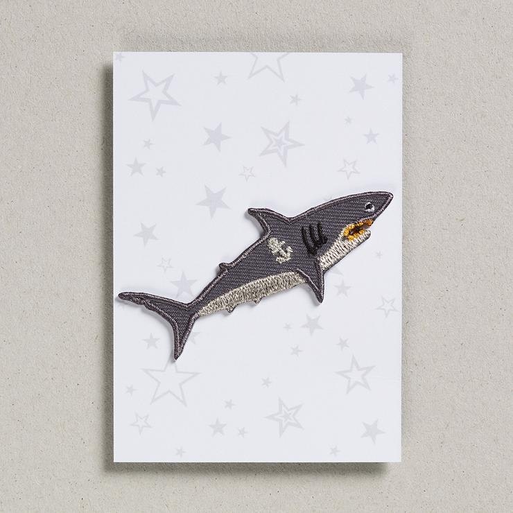 Shark Fabric Patch by Petra Boase