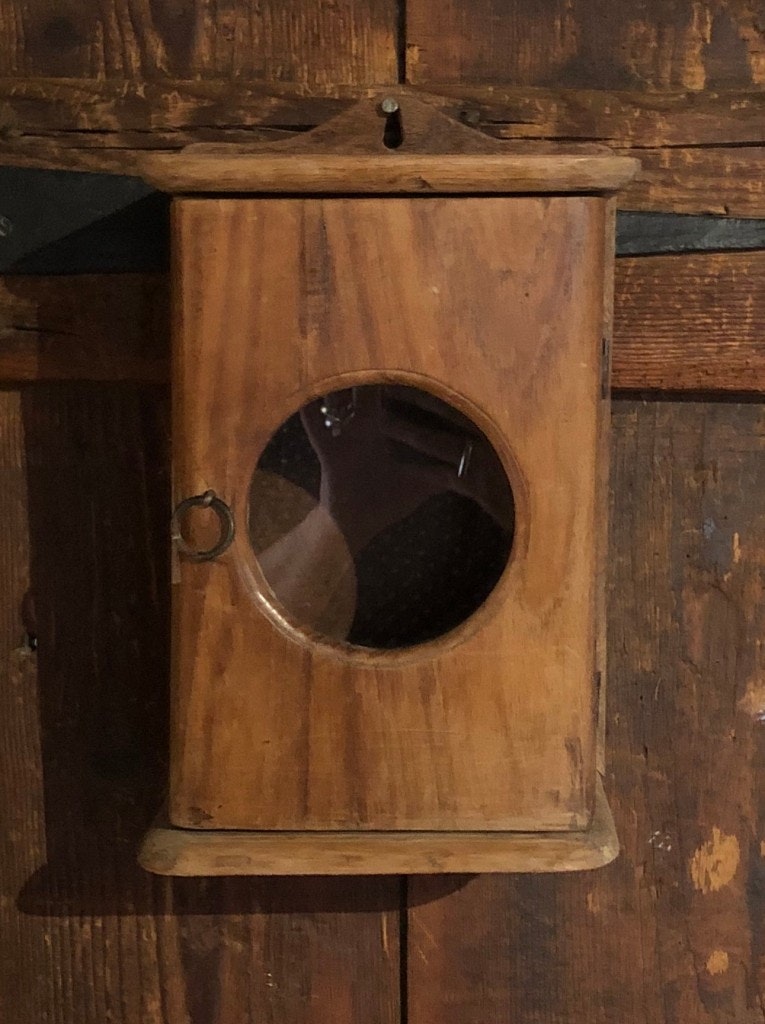 No 4 Wooden Clock Box by Mr Matthew