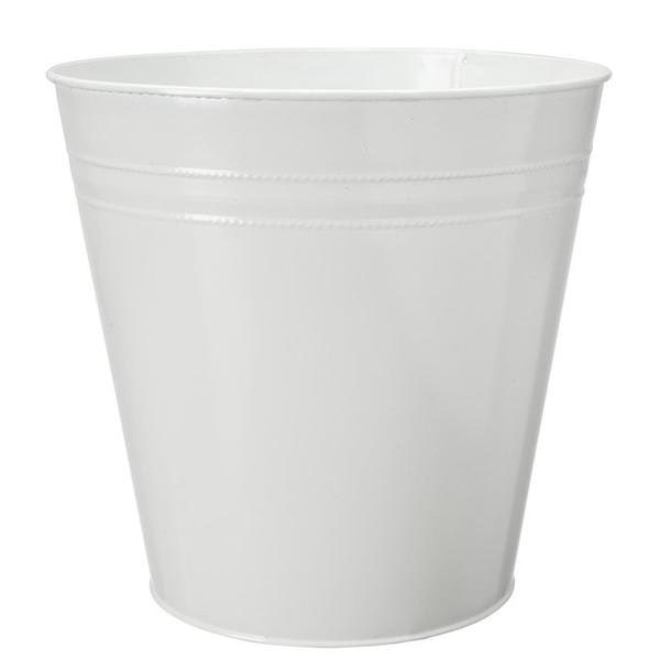White Metal Planter Large by Wikholm Form